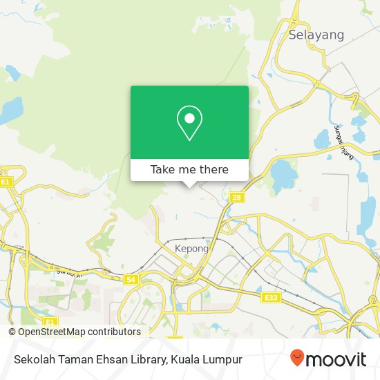 Sekolah Taman Ehsan Library map