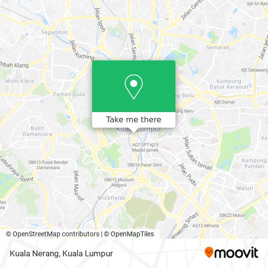 Peta Kuala Nerang