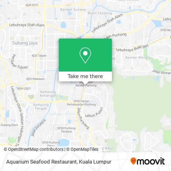 Aquarium Seafood Restaurant map