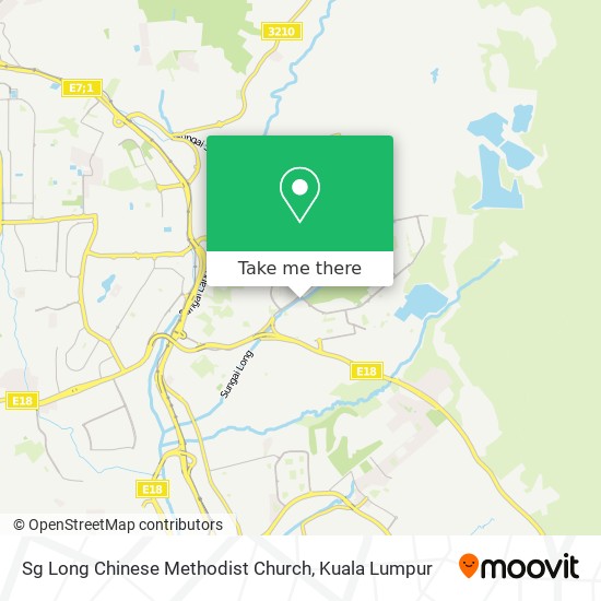 Sg Long Chinese Methodist Church map