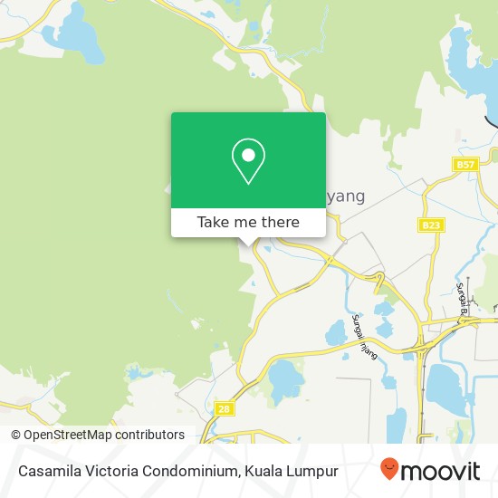 Casamila Victoria Condominium map