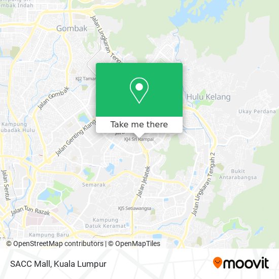 SACC Mall map