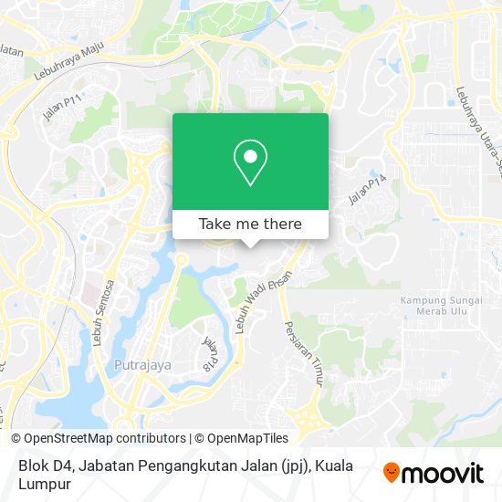 Peta Blok D4, Jabatan Pengangkutan Jalan (jpj)