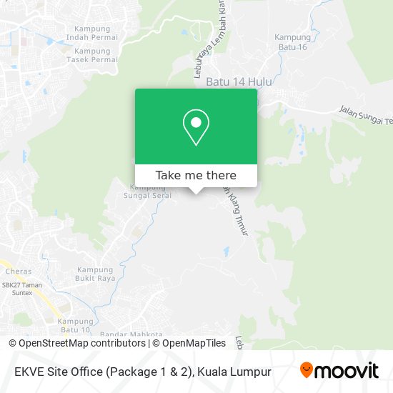 EKVE Site Office (Package 1 & 2) map