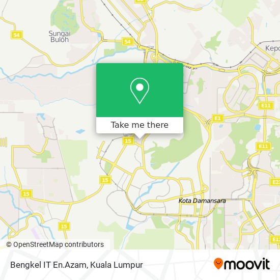 Bengkel IT En.Azam map