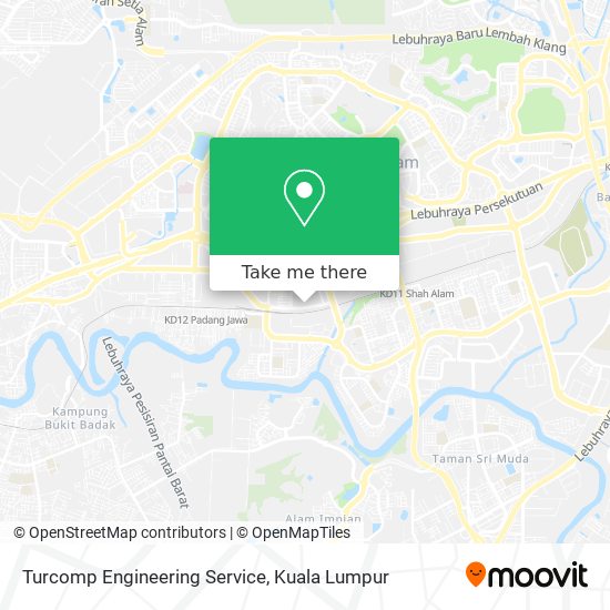 Turcomp Engineering Service map