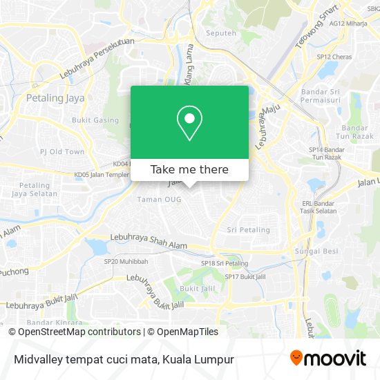 Midvalley tempat cuci mata map