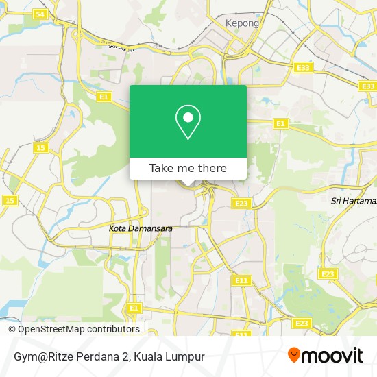 Gym@Ritze Perdana 2 map