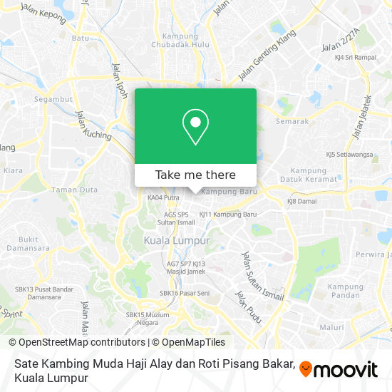 Sate Kambing Muda Haji Alay dan Roti Pisang Bakar map