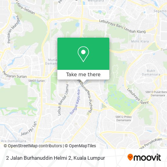 Peta 2 Jalan Burhanuddin Helmi 2