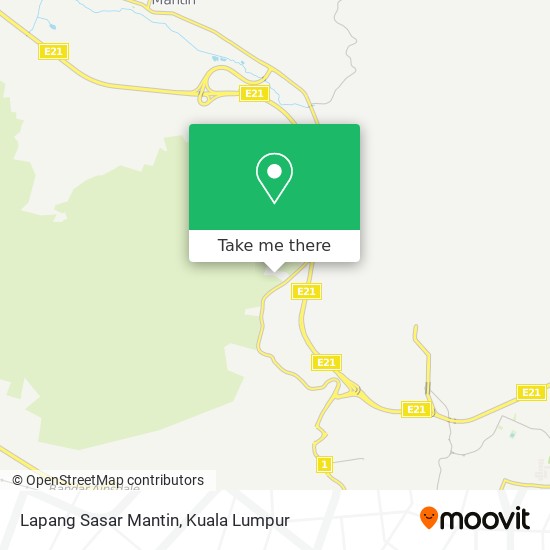 Lapang Sasar Mantin map