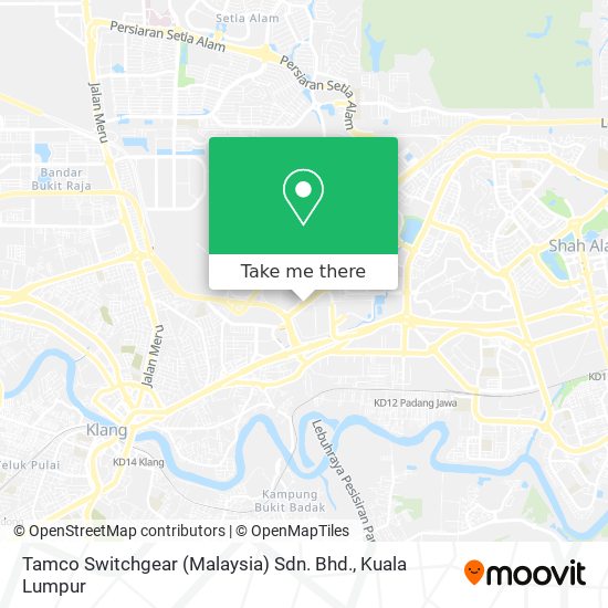 Tamco Switchgear (Malaysia) Sdn. Bhd. map