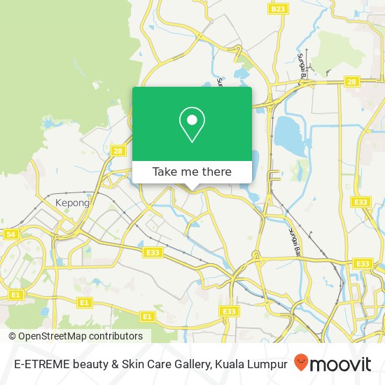 E-ETREME beauty & Skin Care Gallery map