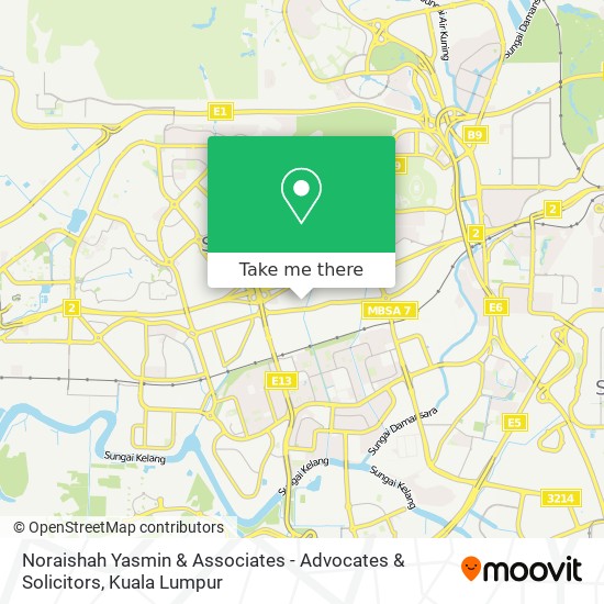 Noraishah Yasmin & Associates - Advocates & Solicitors map