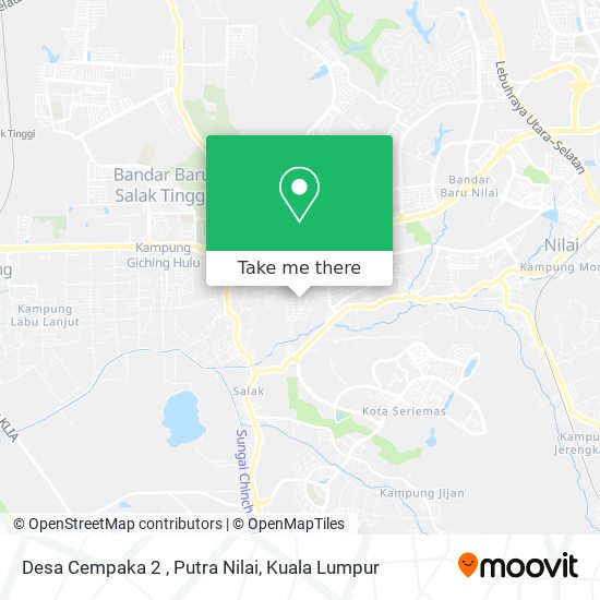 Peta Desa Cempaka 2 , Putra Nilai