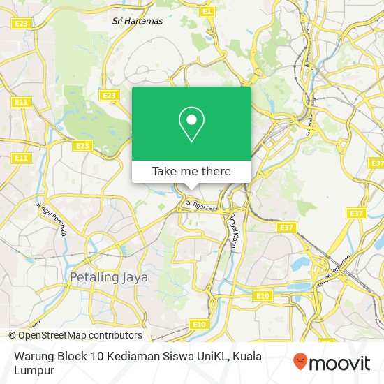 Warung Block 10 Kediaman Siswa UniKL map