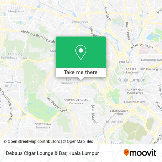 Debaus Cigar Lounge & Bar map