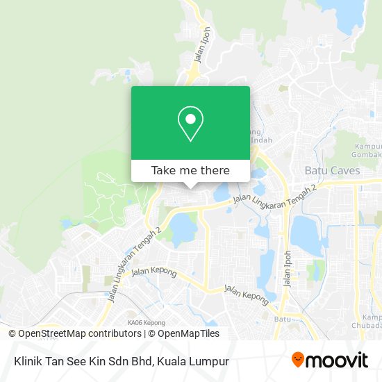 Klinik Tan See Kin Sdn Bhd map