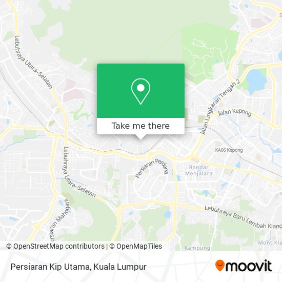 Persiaran Kip Utama map