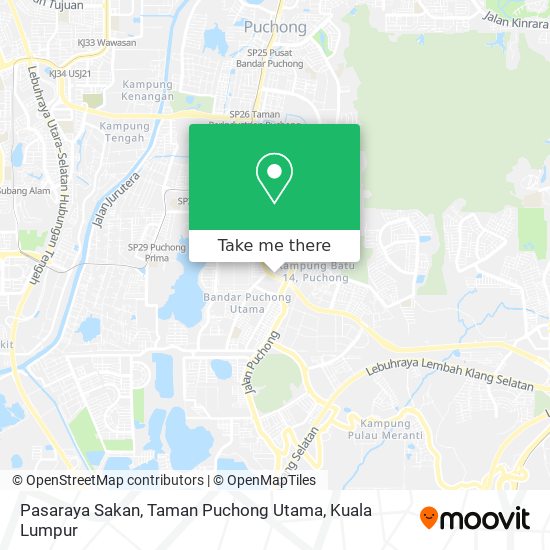 Pasaraya Sakan, Taman Puchong Utama map