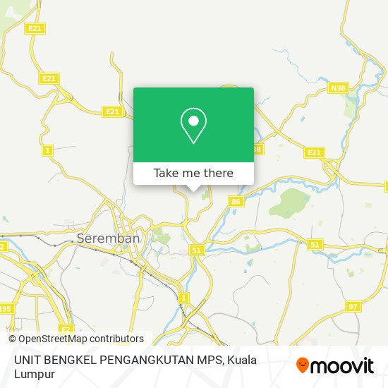 UNIT BENGKEL PENGANGKUTAN MPS map