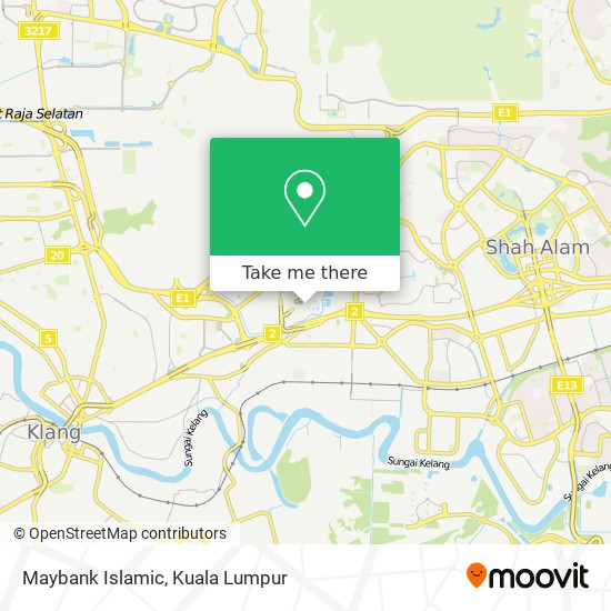 Maybank Islamic map