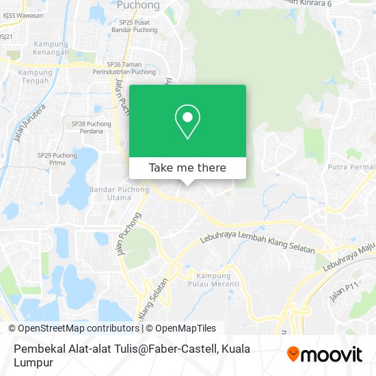 Pembekal Alat-alat Tulis@Faber-Castell map