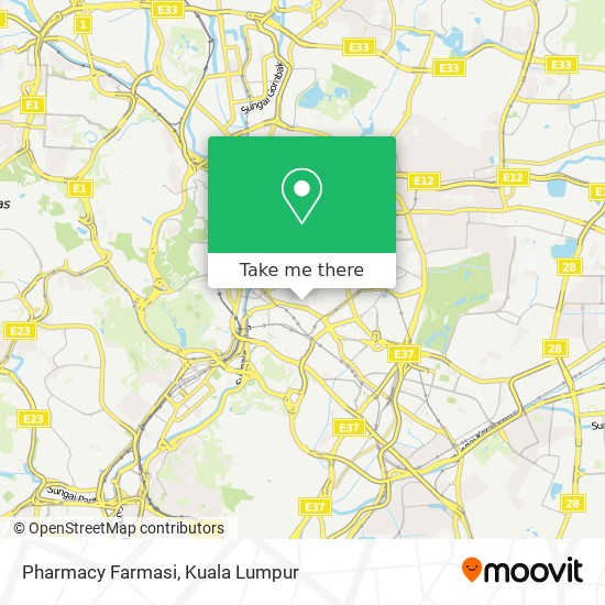 Pharmacy Farmasi map