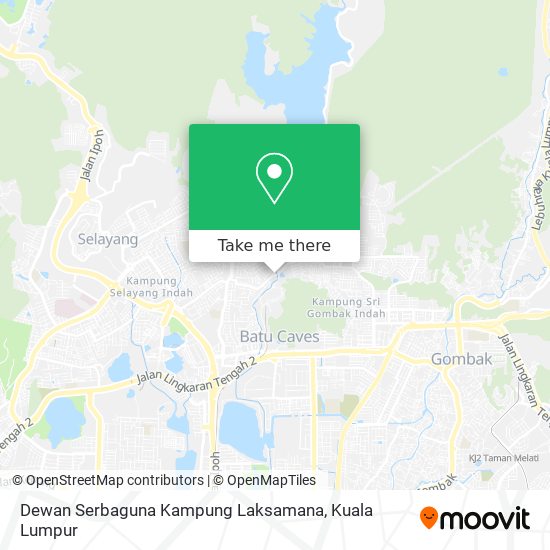 Dewan Serbaguna Kampung Laksamana map