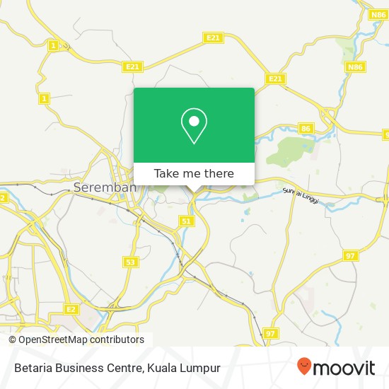 Betaria Business Centre map