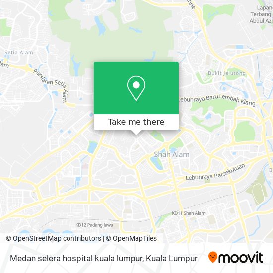 Peta Medan selera hospital kuala lumpur