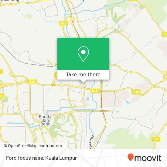 Ford focus nase map