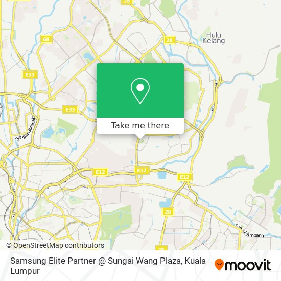 Peta Samsung Elite Partner @ Sungai Wang Plaza
