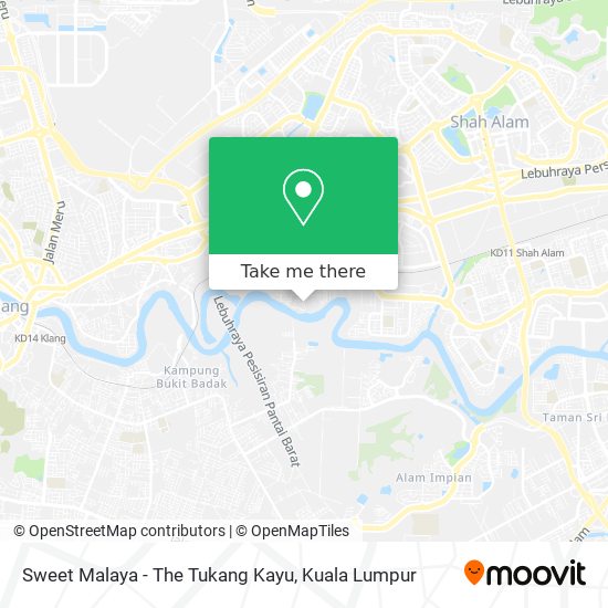 Sweet Malaya - The Tukang Kayu map