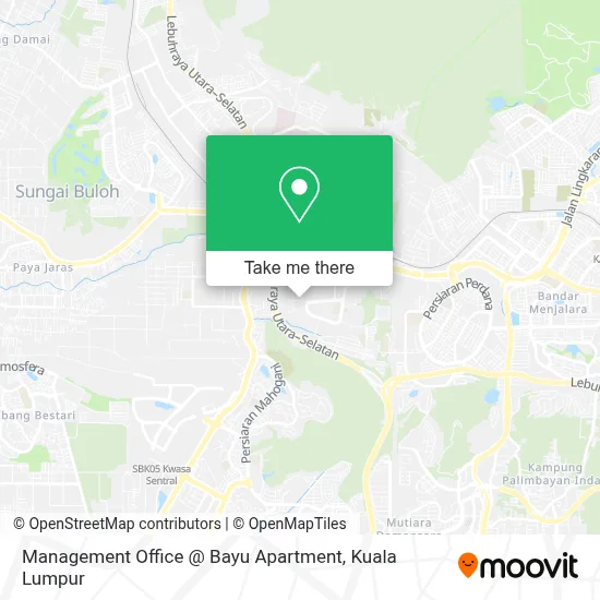 Management Office @ Bayu Apartment map
