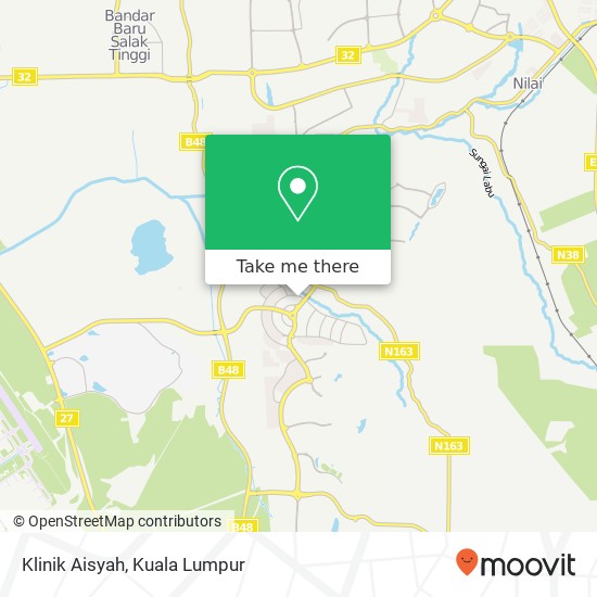 Klinik Aisyah map