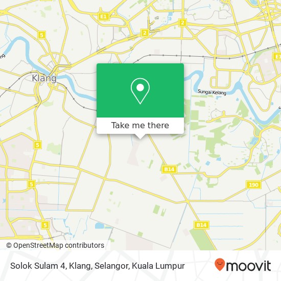 Solok Sulam 4, Klang, Selangor map