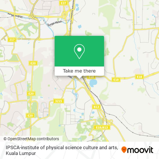 IPSCA-institute of physical science culture and arts map