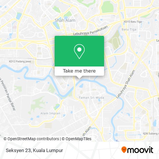 Seksyen 23 map