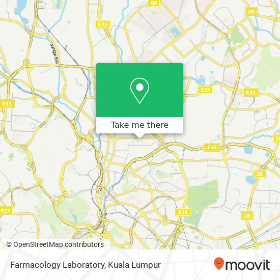 Farmacology Laboratory map