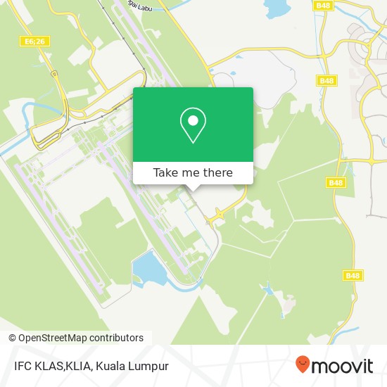 IFC KLAS,KLIA map