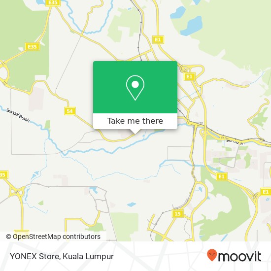 YONEX Store map