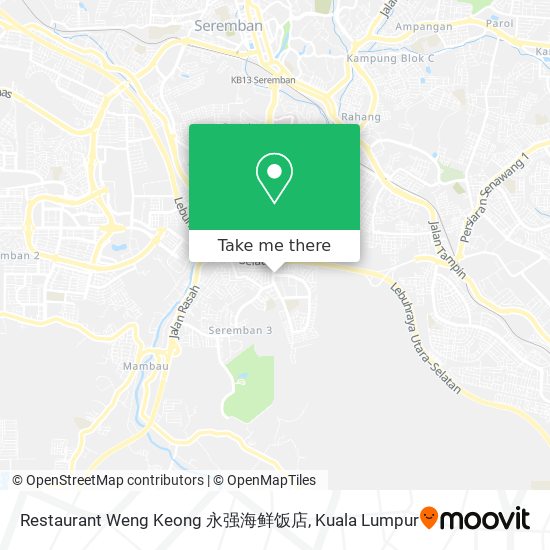 Peta Restaurant Weng Keong 永强海鲜饭店