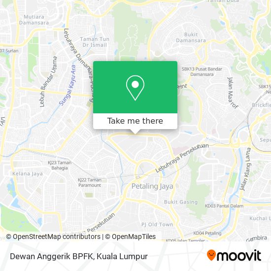 Dewan Anggerik BPFK map