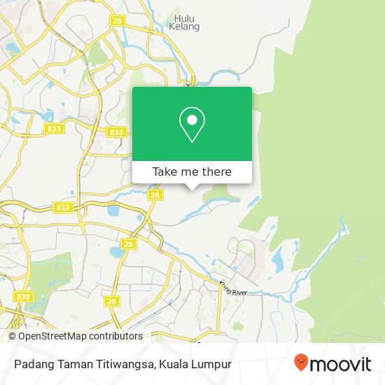 Padang Taman Titiwangsa map