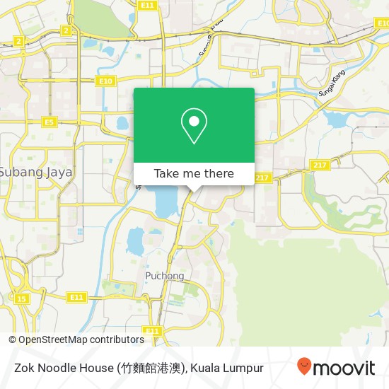 Zok Noodle House (竹麵館港澳) map