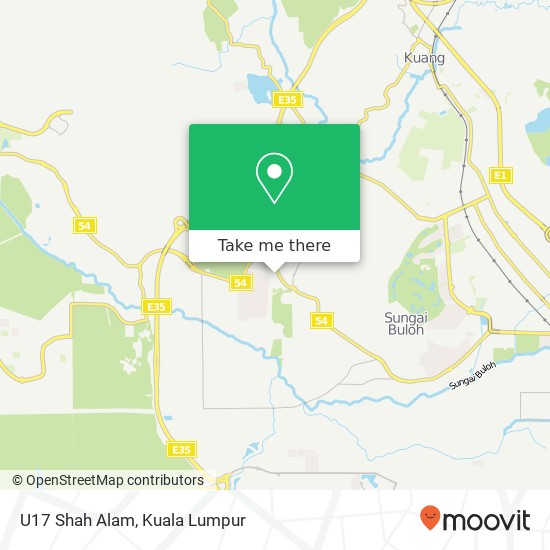 Peta U17 Shah Alam