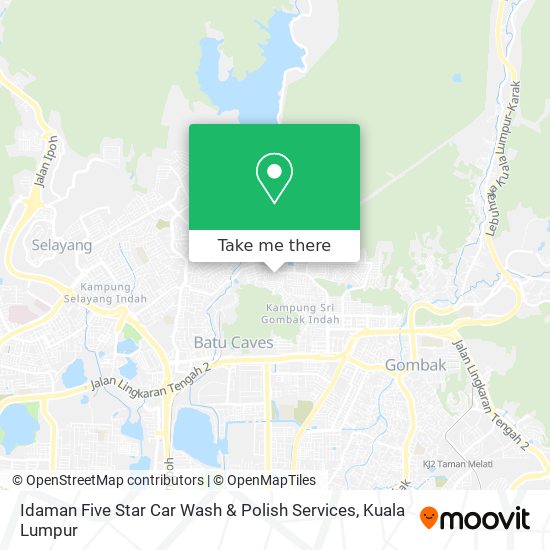 Idaman Five Star Car Wash & Polish Services map