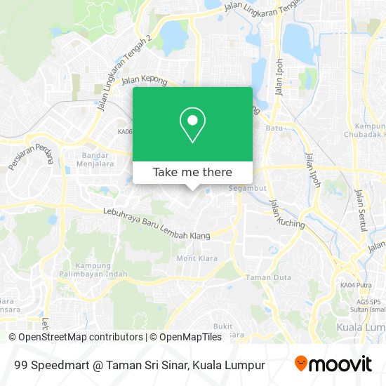 Peta 99 Speedmart @ Taman Sri Sinar