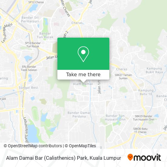 Peta Alam Damai Bar (Calisthenics) Park